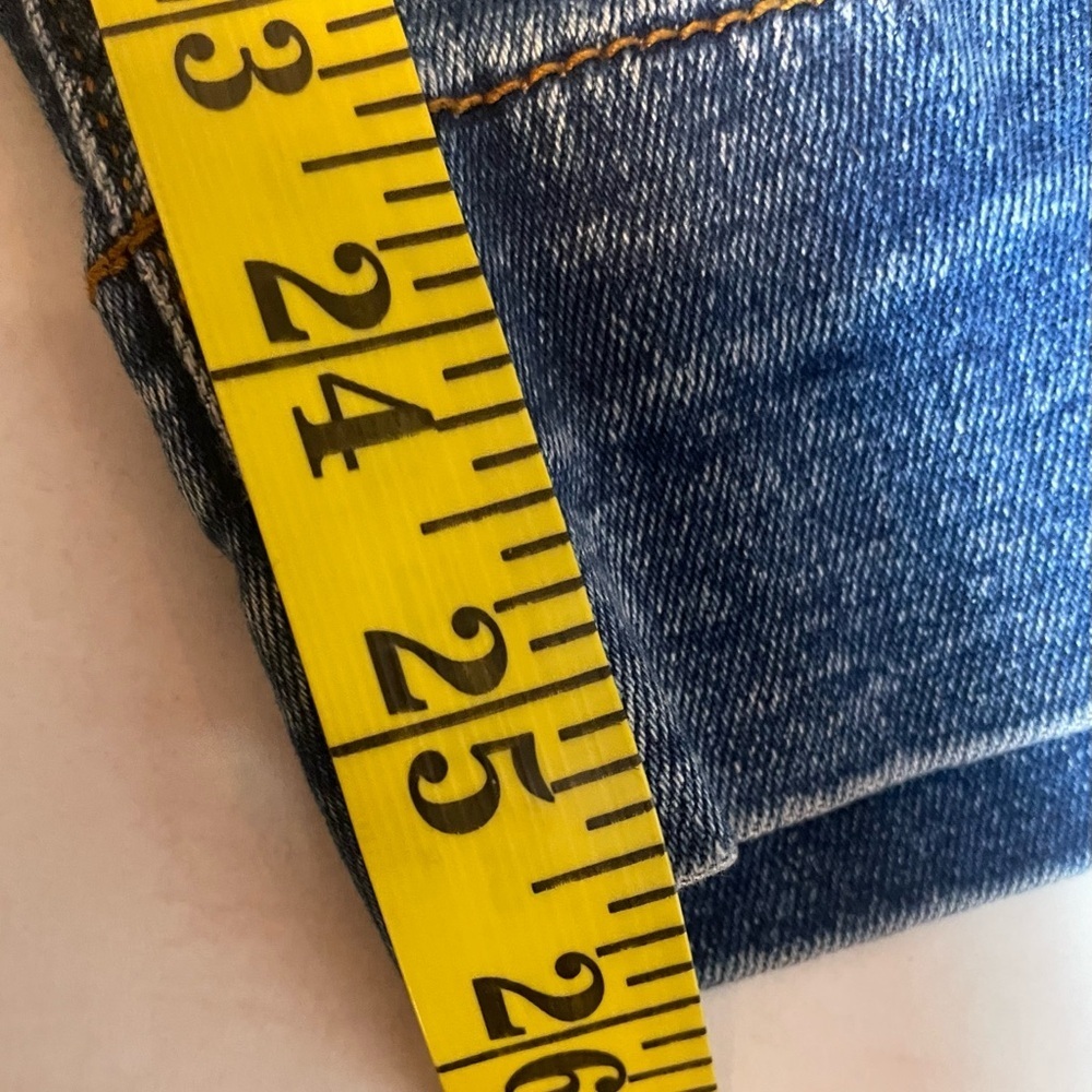 Bagatelle Women’s Plus Size 22W High-Rise Cropped Wide Leg Jeans Medium Wash - Picture 10 of 12
